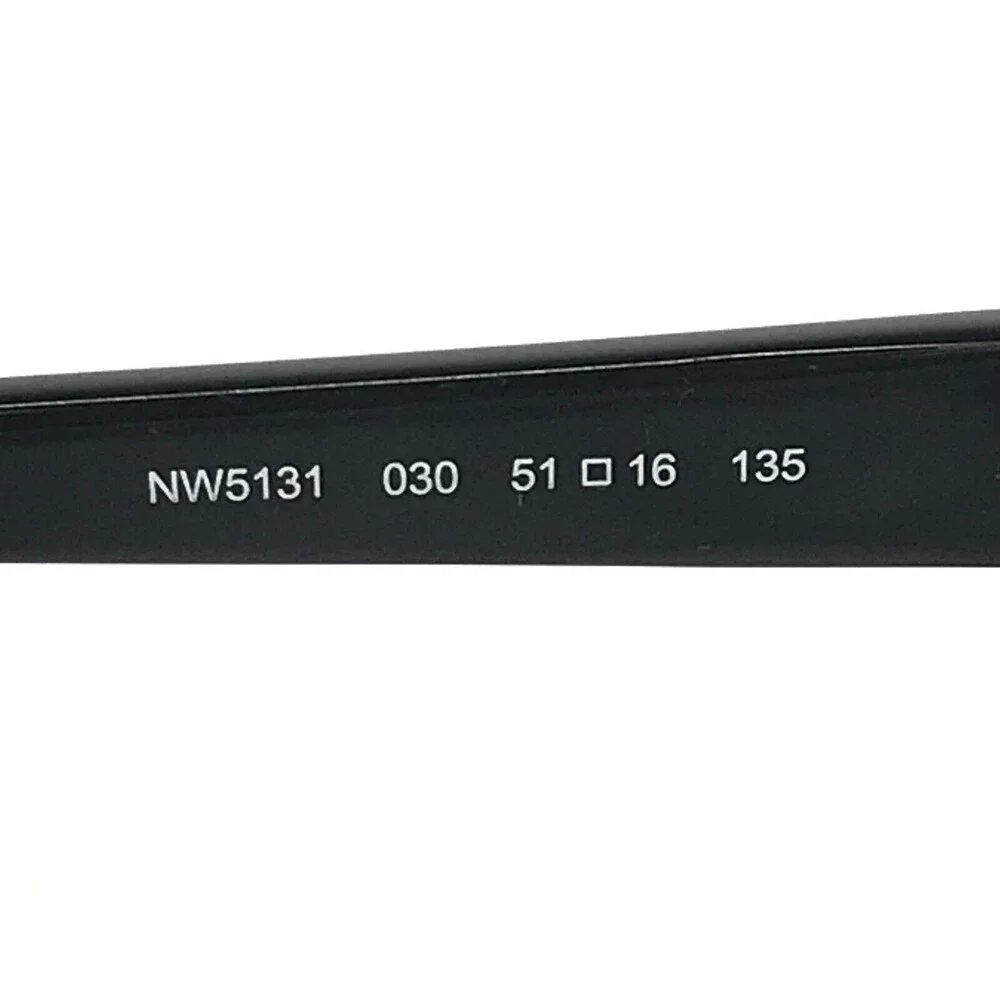 Nine West Eyeglasses Frame NW5131 030 Polished Black Gray Cat Eye 51-16-135